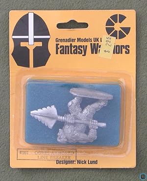 Seller image for Fantasy Warriors: Ogres Armored Line Breaker blister pack Grenadier Models UK #907 for sale by Wayne's Books