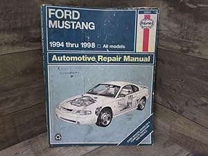 Seller image for Haynes Ford Mustang: 1994 Thru 1998 (Haynes automotive repair manual series) for sale by Archives Books inc.