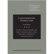 Imagen del vendedor de Contemporary Family Law(American Casebook Series) a la venta por eCampus