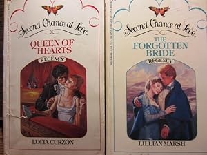 QUEEN OF HEARTS / THE FORGOTTEN BRIDE (Second Chance at Love #87 & #99) REGENCY