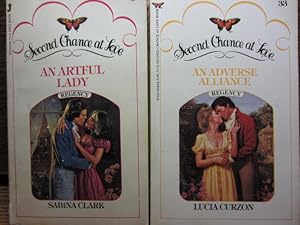 AN ARTFUL LADY / AN ADVERSE ALLIANCE (Second Chance at Love #6 & #33) REGENCY