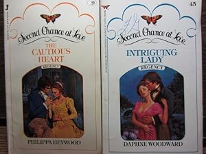 THE CAUTIOUS HEART / INTRIGUING LADY (Second Chance at Love #9 & #45) REGENCY