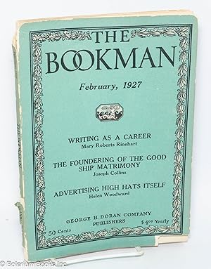 Imagen del vendedor de The Bookman: a revue of life & letters vol. 64, #6, February 1927 a la venta por Bolerium Books Inc.