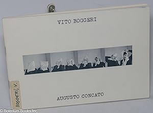 Vito Boggeri. Augusto Concato