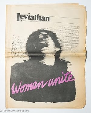 Bild des Verkufers fr Leviathan: vol. 2 #1, May 1970: Women Unite zum Verkauf von Bolerium Books Inc.