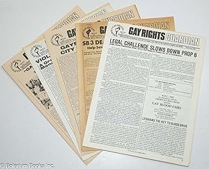 Imagen del vendedor de Gay Rights Guardian: [five issues] a la venta por Bolerium Books Inc.