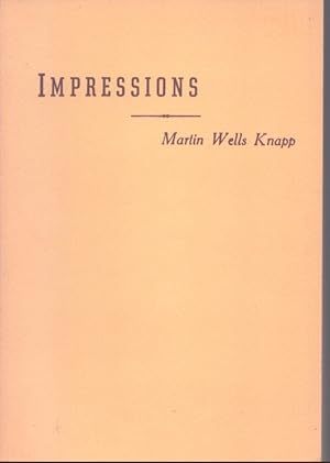 Seller image for IMPRESSIONS for sale by Neil Shillington: Bookdealer/Booksearch