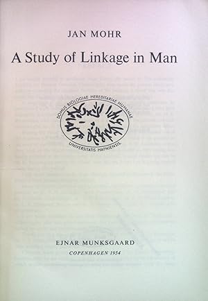 Bild des Verkufers fr A Study of Linkage in Man. zum Verkauf von books4less (Versandantiquariat Petra Gros GmbH & Co. KG)