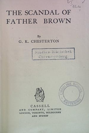 Seller image for The Scandal of Father Brown. for sale by books4less (Versandantiquariat Petra Gros GmbH & Co. KG)