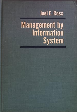 Bild des Verkufers fr Management by Information System. zum Verkauf von books4less (Versandantiquariat Petra Gros GmbH & Co. KG)