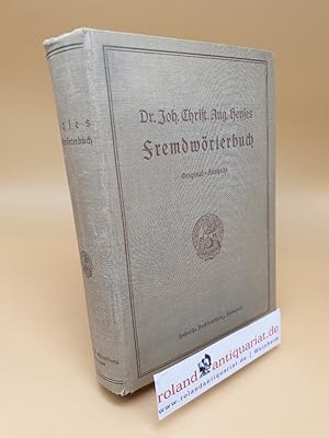 Imagen del vendedor de Allgemeines verdeutschendes und erklrendes Fremdwrterbuch mit Bezeichnung der Aussprache und Betonung der Wrter nebst genauer Angabe ihrer Abstammung und Bildung ; Unter Bercks. d. amtl. Erlasse u. Verdeutschung d. Fremdwrter u. d. neuen einheitl. Rechtschreibung a la venta por Roland Antiquariat UG haftungsbeschrnkt