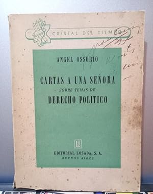 Cartas a una señora sobre temas de Derecho Política