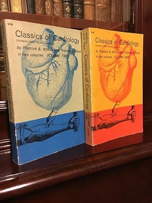 Image du vendeur pour Classics of Cardiology (formerly titled: Cardiac Classics) A Collection of Classic Works on the Heart and Circulation with Comprehensive Biographic Accounts of the Authors. Fifty-Two Contributions by Fifty-One Authors. Two Volume Set. mis en vente par Time Booksellers