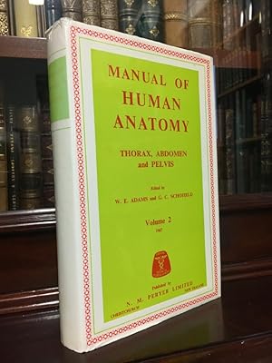 Seller image for Manual Of Human Anatomy: Thorax, Abdomen and Pelvis. Volume 2. for sale by Time Booksellers