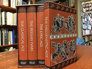 Immagine del venditore per The Folio Society History of Ancient Greece: The Lyric Age. The Greek World c.750-510 BC / The Persian Wars. The Greeks and the Defence of the West, c.546-478 BC / The Classical Age. The Greek World 479-323 BC / The Hellenistic Age. The Greek World, 336-146 BC. venduto da Time Booksellers