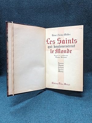 Immagine del venditore per Les saints qui boulversrent le monde : Antoine, Augustin, Franois, Ignace, Thrse. venduto da Librairie Pierre BRUNET