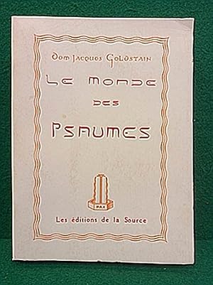 Image du vendeur pour Le Monde des Psaumes. mis en vente par Librairie Pierre BRUNET