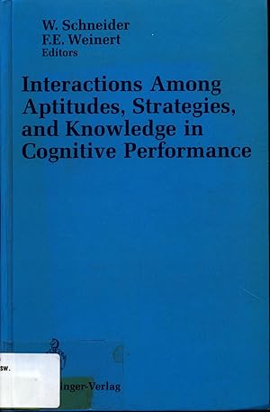 Immagine del venditore per Interactions Among Aptitudes, Strategies, and Kowledge in Cognitive Performance venduto da avelibro OHG