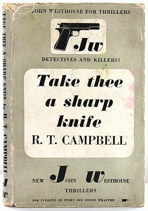 Imagen del vendedor de Take Thee a Sharp Knife. a la venta por Blackwell's Rare Books ABA ILAB BA