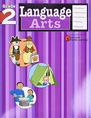 Image du vendeur pour Language Arts: Grade 2 (Flash Kids Harcourt Family Learning) mis en vente par WeBuyBooks