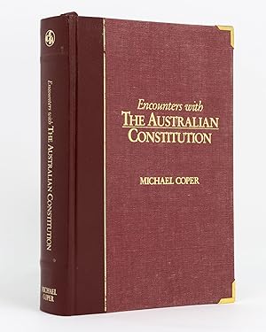 Bild des Verkufers fr Encounters with the Australian Constitution zum Verkauf von Michael Treloar Booksellers ANZAAB/ILAB