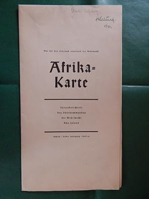 Afrika-Karte - Maßstab 1: 15.000.000