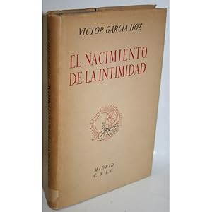 Imagen del vendedor de EL NACIMIENTO DE LA INTIMIDAD Y OTROS ESTUDIOS a la venta por Librera Salamb