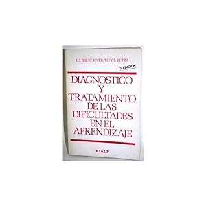 Seller image for DIAGNSTICO Y TRATAMIENTO DE LAS DIFICULTADES EN EL APRENDIZAJE for sale by Librera Salamb