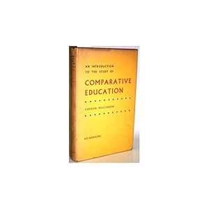 Seller image for AN INTRODUCTION TO THE STUDY OF COMPARATIVE EDUCATION for sale by Librera Salamb