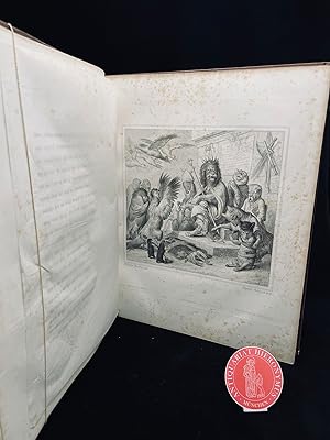 Bild des Verkufers fr Reineke Fuchs mit Zeichnungen von Wilhelm von Kaulbach, gestochen von Rudolf Rahn und Adrian Schleich. zum Verkauf von Antiquariat Hieronymus