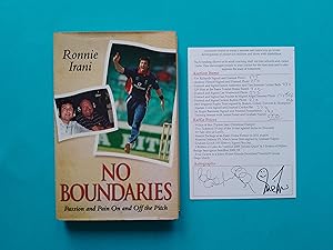 *SIGNED* No Boundaries: Passion and Pain On and Off the Pitch (plus signatures from Graham Napier...