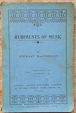 Imagen del vendedor de Rudiments Of Music a la venta por Shore Books
