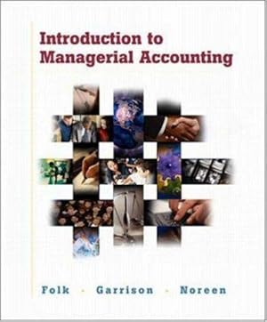 Seller image for Introduction to Managerial Accounting w/ Topic Tackler CD-ROM, NetTutor and PowerWeb Package for sale by WeBuyBooks