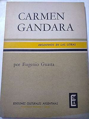 Imagen del vendedor de Carmen Gandara a la venta por Libros nicos