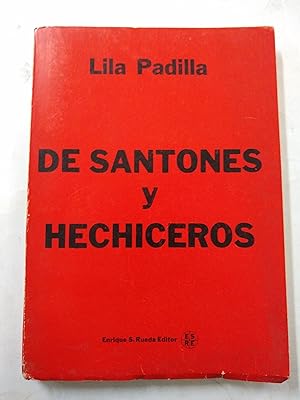 Imagen del vendedor de De santones y hechiceros a la venta por Libros nicos