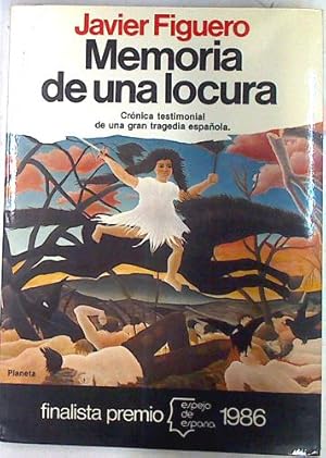 Bild des Verkufers fr Memoria de una locura zum Verkauf von Almacen de los Libros Olvidados