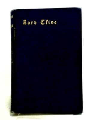 Seller image for Lord Clive for sale by World of Rare Books