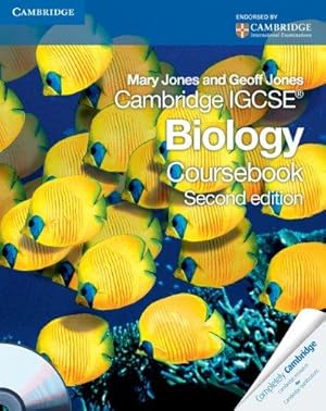 Immagine del venditore per Cambridge IGCSE Biology Coursebook with CD-ROM (Cambridge International Examinations) venduto da WeBuyBooks
