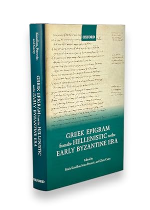 Greek Epigram from the Hellenistic to the Early Byzantine Era