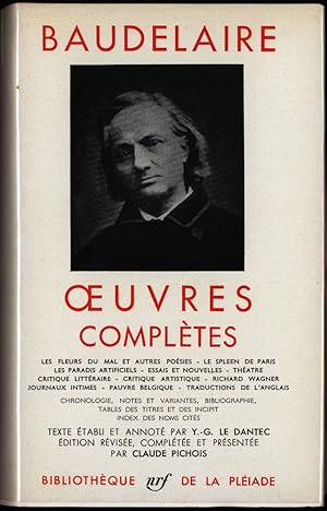 Oeuvres completes. Texte etablie, presente et annote par Y.-G. Le Dantec. Édition révisée, comple...