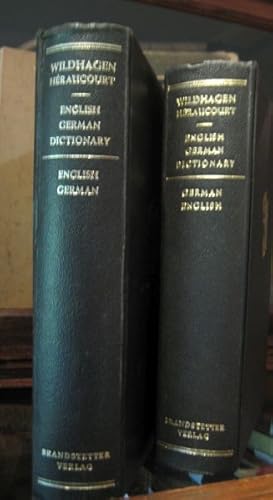 Englisch-Deutsches / Deutsch-Englisches Wörterbuch in zwei Bänden. Komplett.