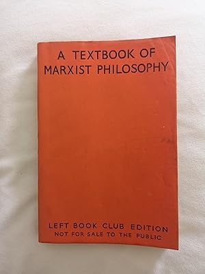 A Textbook of Marxist Philosophy