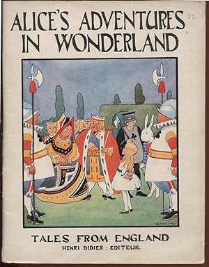 Seller image for Alice's Adventures in Wonderland: Abridged and simplified. 7th edition, revised and corrected [= Tales from England; 1st degree No. 1] for sale by Antikvariat Valentinska