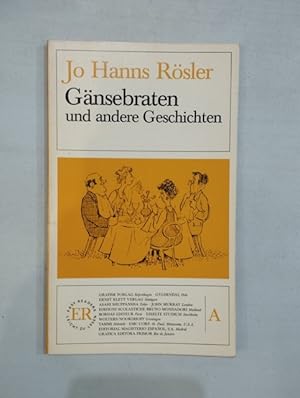 Imagen del vendedor de Gnsebraten und andere Geschichten a la venta por Saturnlia Llibreria