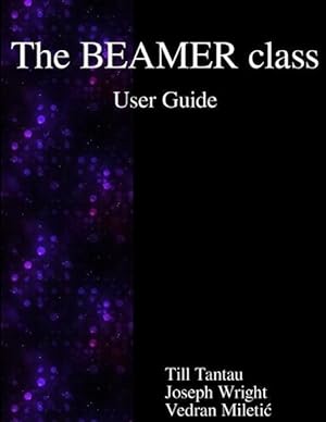 Seller image for The BEAMER class User Guide for sale by moluna