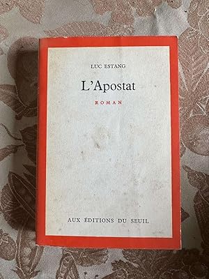 Seller image for L'apostat for sale by Dmons et Merveilles