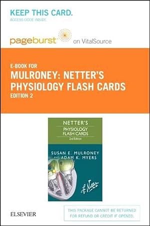 Seller image for Netter's Physiology Flash Cards Elsevier eBook on Vitalsource (Retail Access Card) for sale by CitiRetail