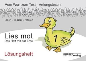 Seller image for Lies mal 1 - Das Heft mit der Ente. Lsungsheft for sale by Smartbuy