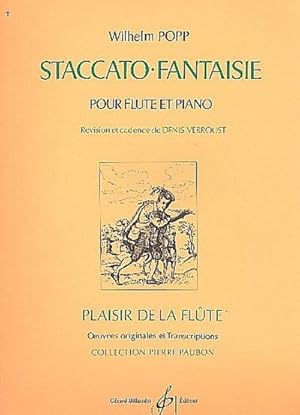 Bild des Verkufers fr Staccato fantaisiepour flute et piano zum Verkauf von Smartbuy