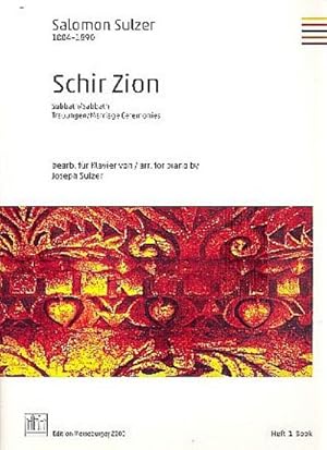 Bild des Verkufers fr Schir Zion Band 1fr Klavier zum Verkauf von Smartbuy